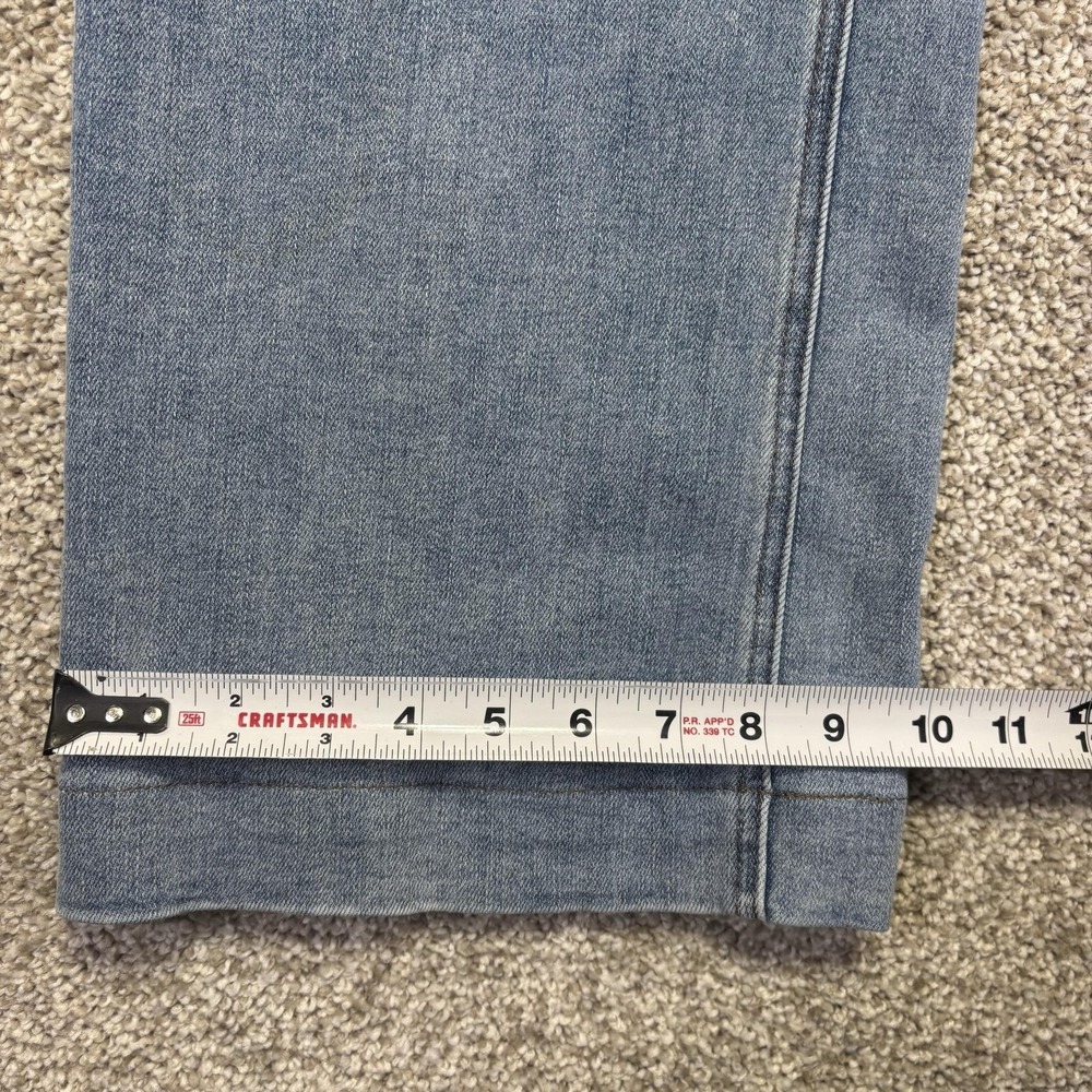 Judy Blue Wide Leg Jeans Womens 5/27 Blue Light Wash Relaxed Stretch Denim - Picture 2 of 10